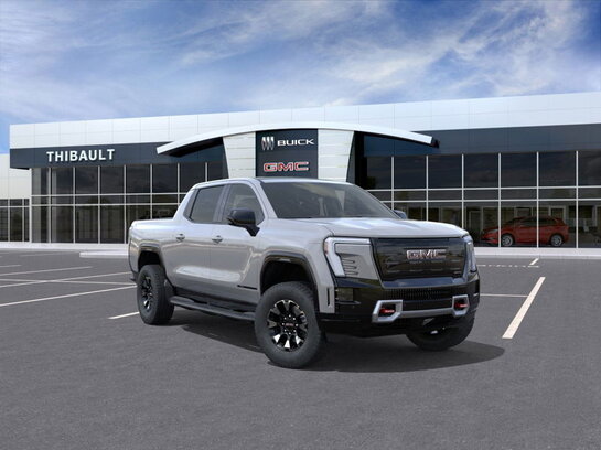 GMC Sierra EV AT4 cabine multiplace 4RMe à autonomie maximale 2026 Gris orage