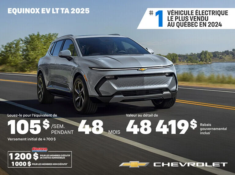 Magnetis - Programme du Mois - CHEVROLET EQUINOX EV