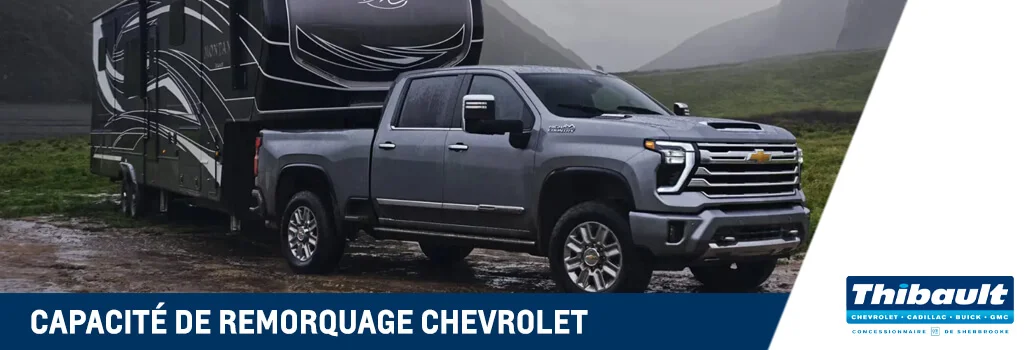 Capacité de remorquage des camions Chevrolet : modèles, moteurs et transmissions expliqués